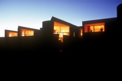 La Luz homes at dusk